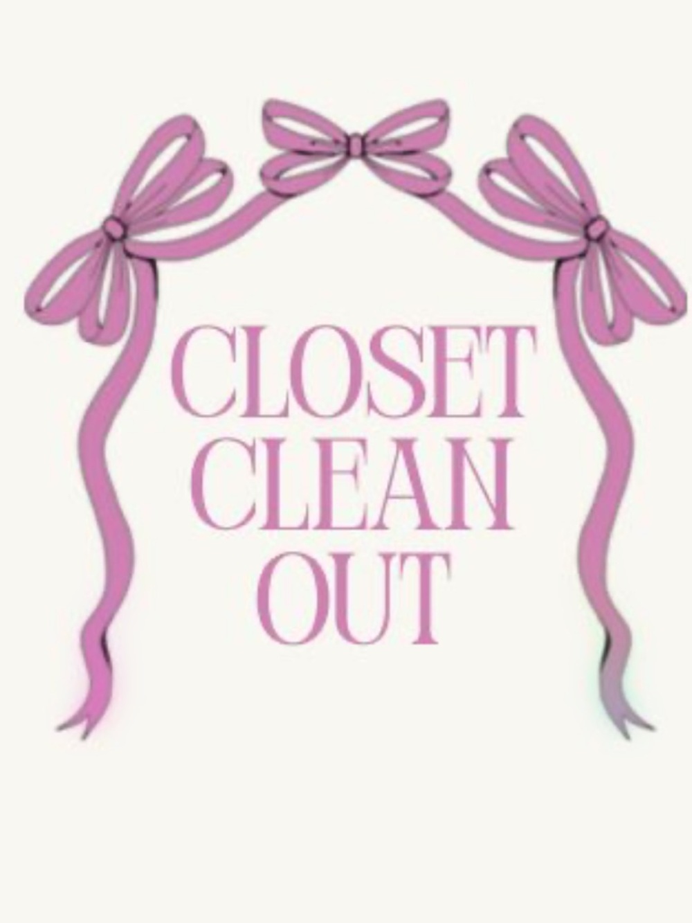 CLOSET CLOSING!